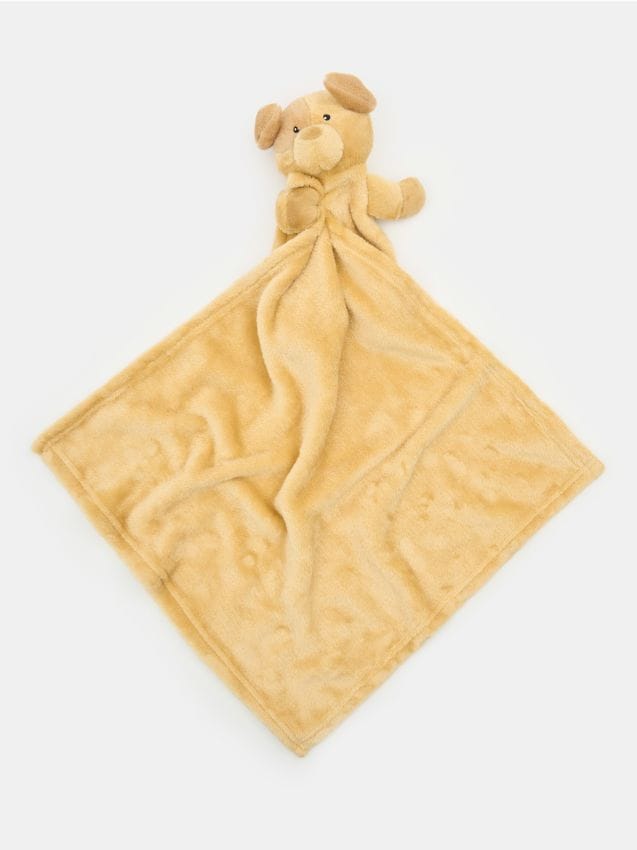 Sinsay - Pătură cu jucărie de pluș - bej