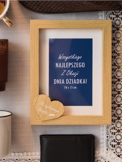 Ramka na zdjęcia na Dzień Dziadka