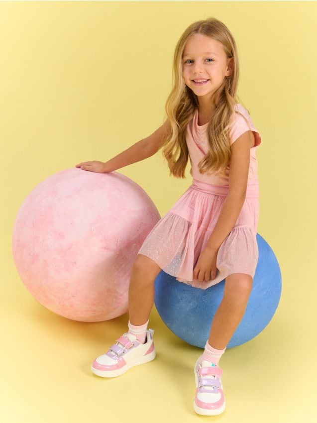 Sinsay - Fustă-pantalon - roz-pudră