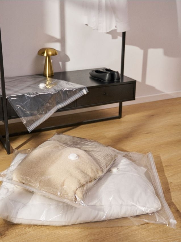 Sinsay - Vákuové vrecko 3 pack - biela