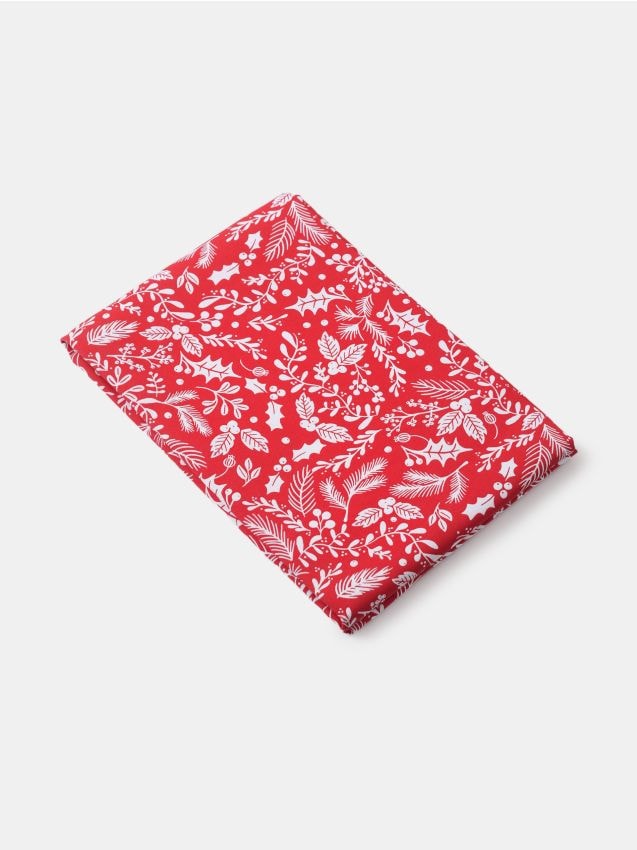Sinsay - Obrus s vianočným motívom - červená