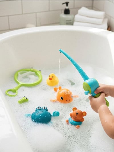 Vannimänguasjade komplekt