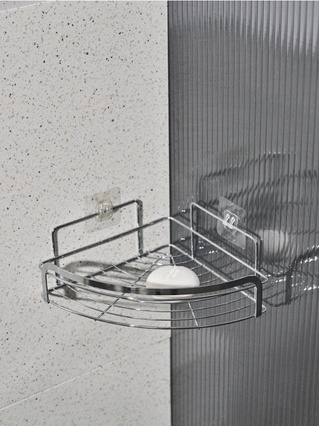 Sinsay - Raft metalic pentru baie - argintiu