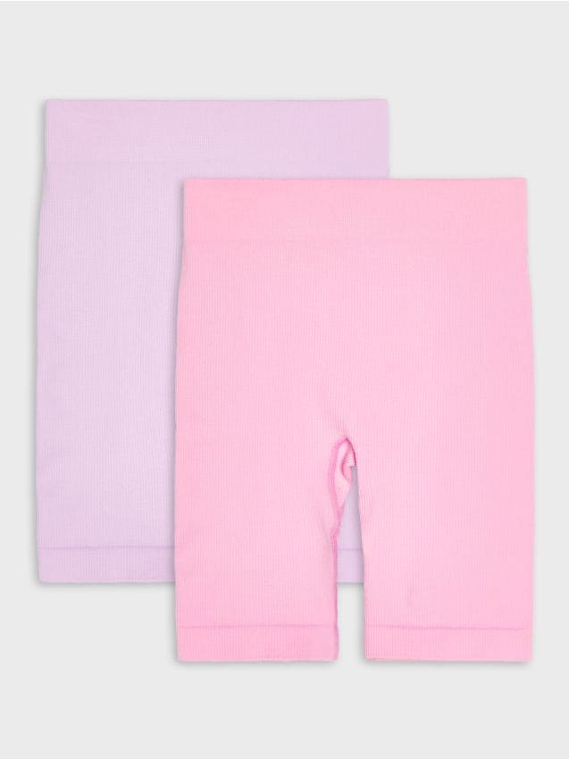 Sinsay - Colanți scurți striați 2 bucăți Active - multicolor