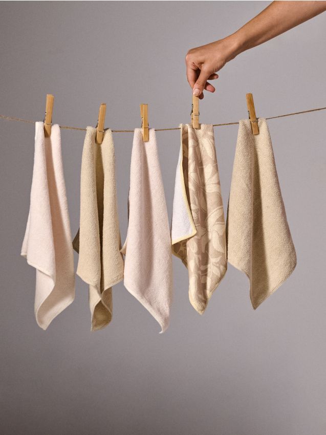 Sinsay - Čistiaca handrička 4 pack - viacfarebná