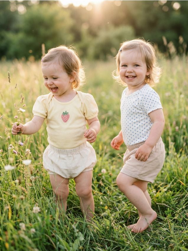 Sinsay - Body din bumbac cu mâneci bufante 2 pack - alb