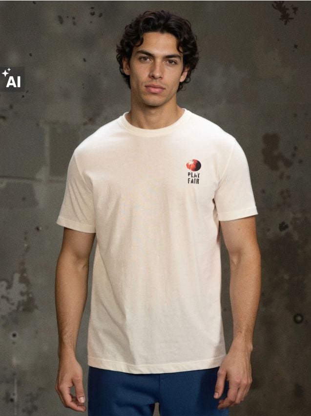 Sinsay - Tricou din bumbac cu imprimeu - crem