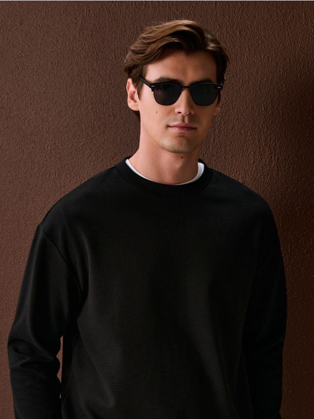 Sinsay - Ochelari de soare - negru