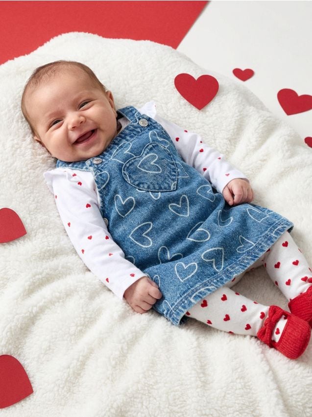 Sinsay - Rochie cu bretele - albastru