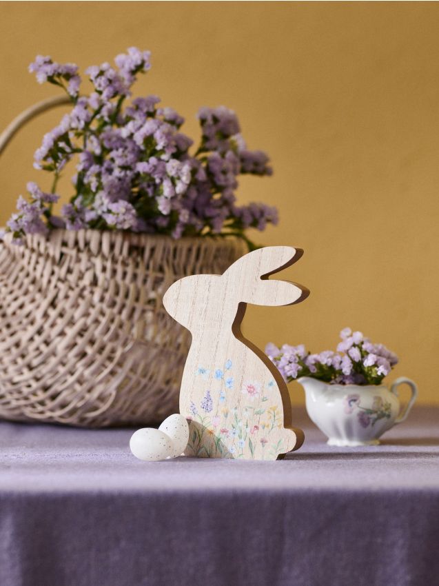 Sinsay - Decorațiune de Paște în picioare în formă de iepuraș - bej