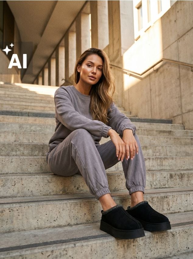 Sinsay - Pantaloni jogger - gri-neutru