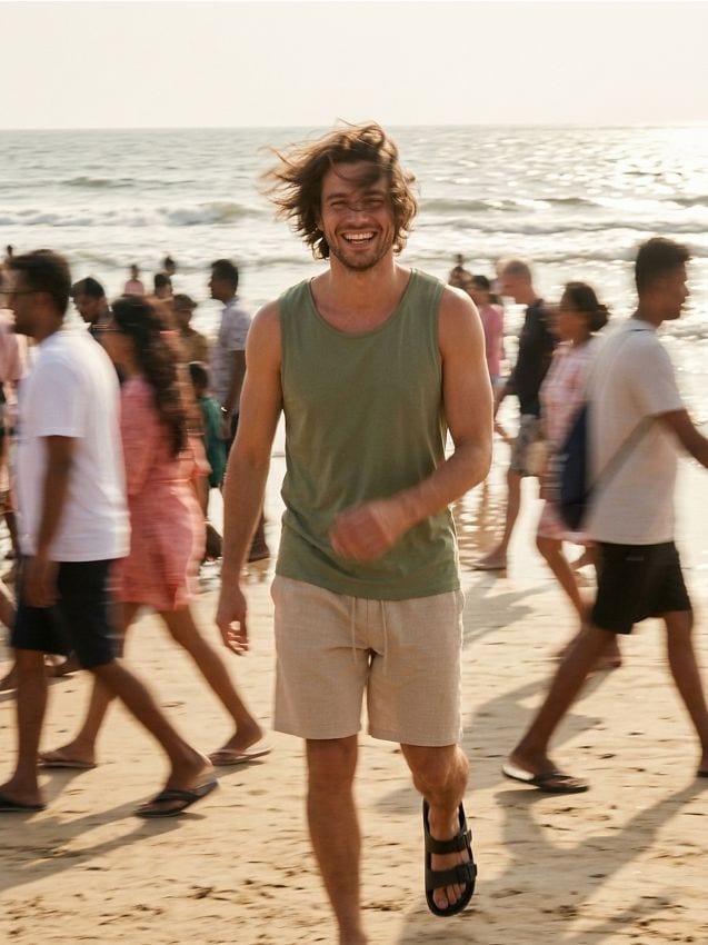 Sinsay - Tricou fără mâneci cu adaos de viscoză - verde-aprins