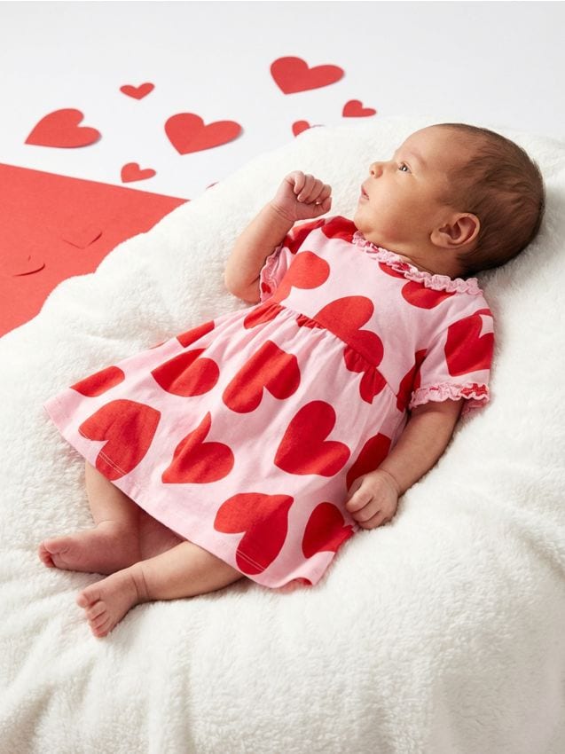 Sinsay - Rochie sport - roz-pastel