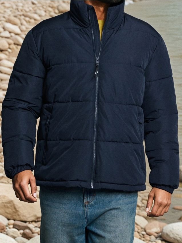 Sinsay - Geacă bufantă - bleumarin