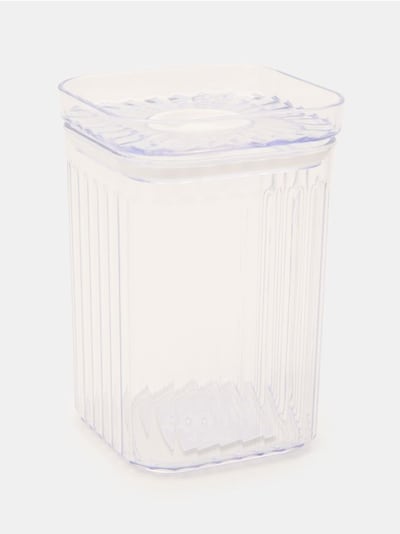 Átlátszó ételtároló doboz fedéllel