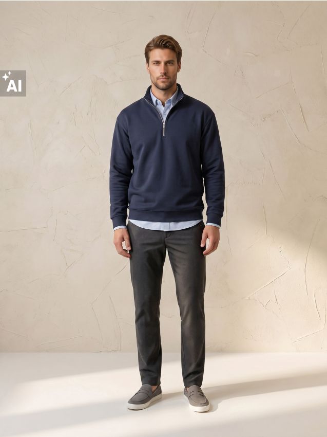 Sinsay - Slim-fit chino hlače s udjelom viskoze