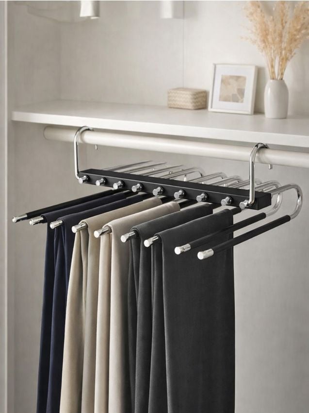 Sinsay - Umeraș metalic multifuncțional pentru pantaloni - negru