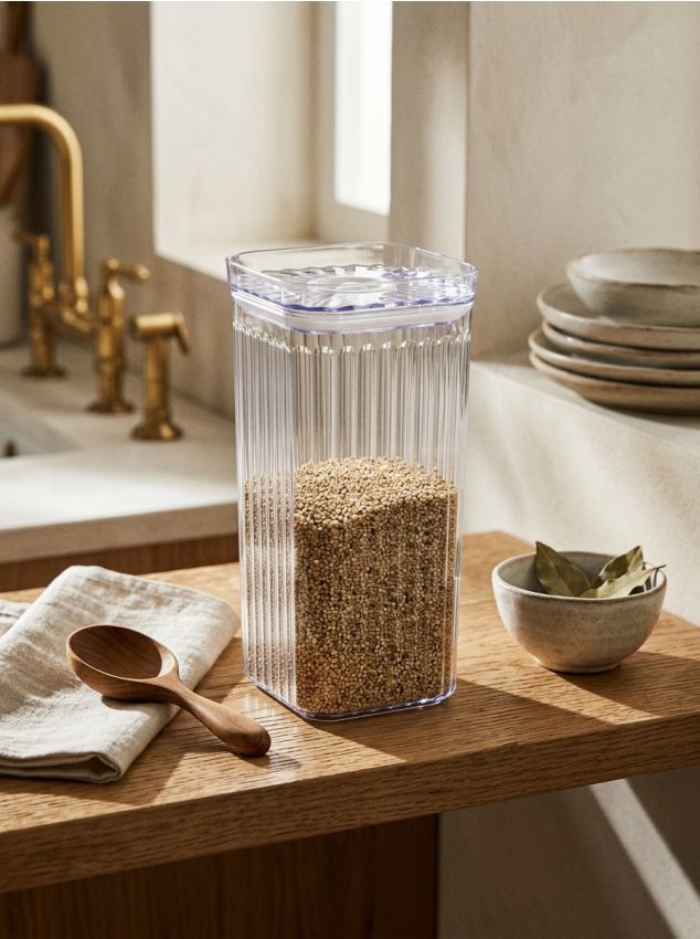 Sinsay - Recipient transparent pentru alimente cu capac - clear