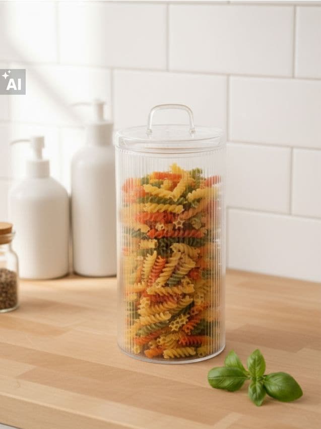 Sinsay - Recipient transparent pentru alimente cu capac - clear
