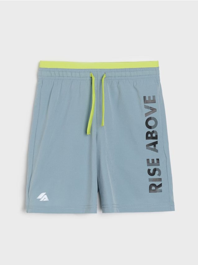 Sinsay - Szorty sportowe Active - szary