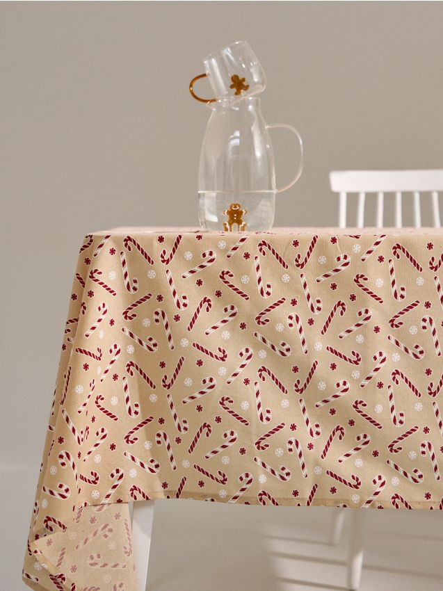 Sinsay - Obrus s vianočným motívom - biela