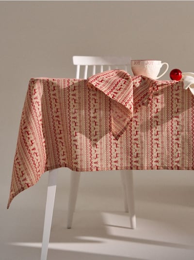 Tovaglia con motivo natalizio