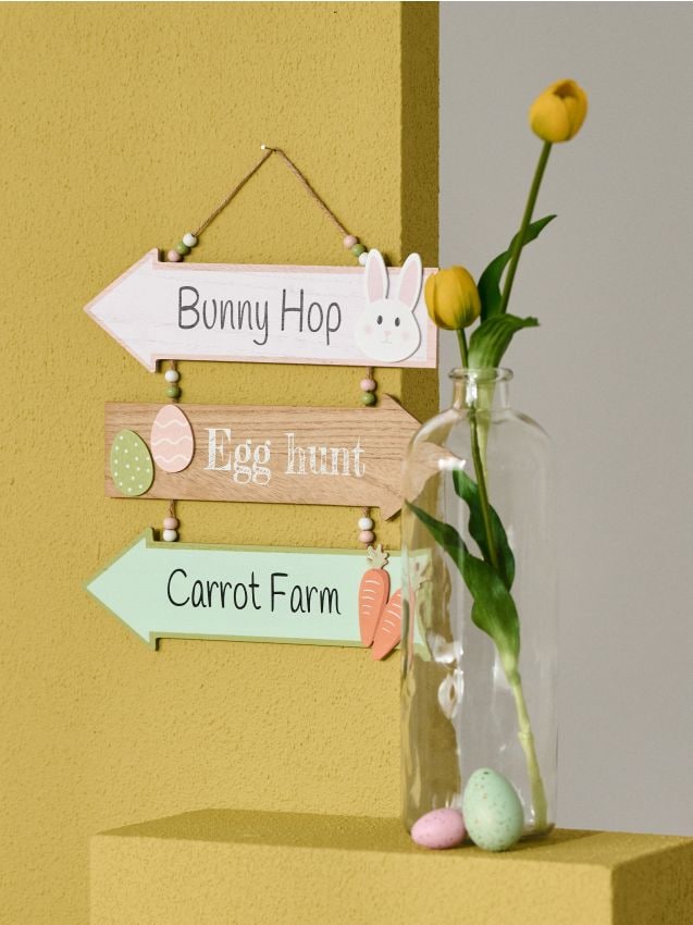 Sinsay - Decorațiune de Paște agățată cu inscripții - multicolor