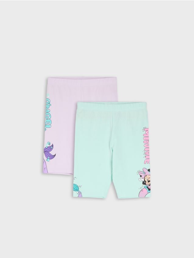 Sinsay - Bawełniane kolarki 2 pack Minnie and Angel - wielobarwny