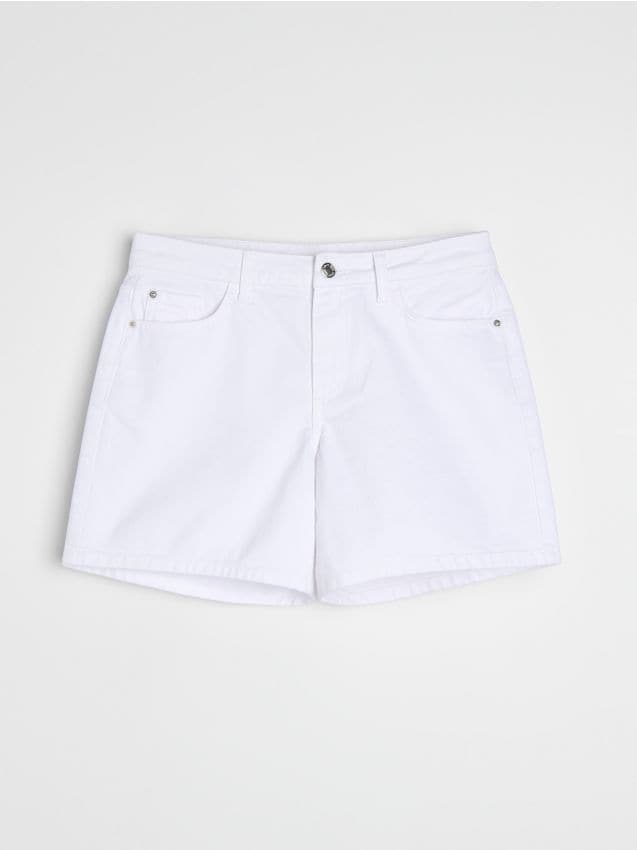 Denim bermuda lühikesed püksid