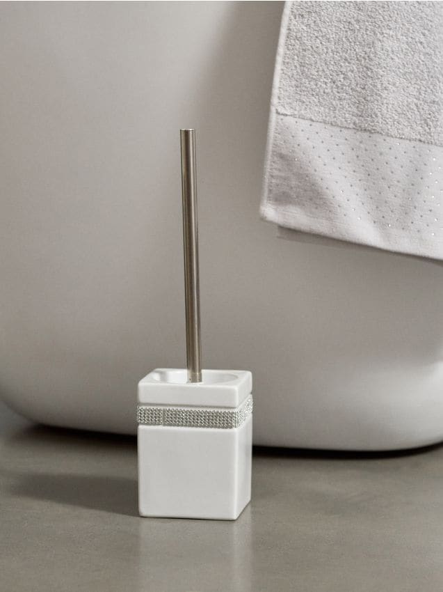 Sinsay - Perie de toaletă - alb