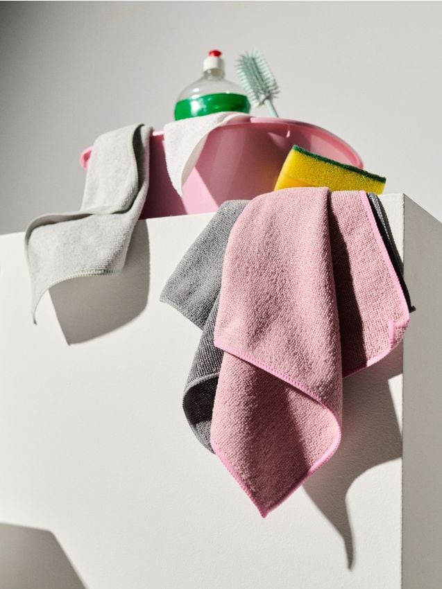 Sinsay - Set de lavete de curățare 5 pack - multicolor