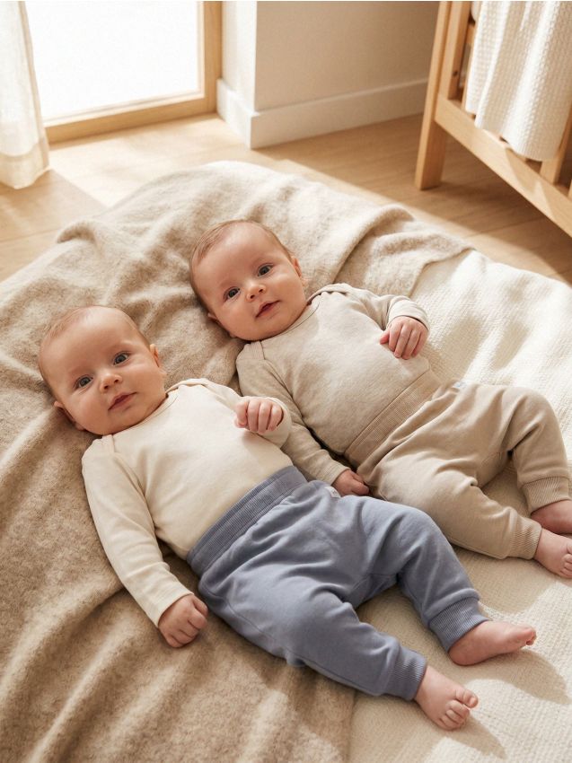 Sinsay - Set de 2 perechi de pantaloni sport jogger - gri-închis