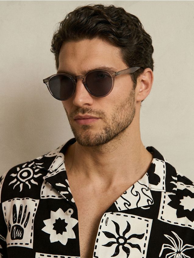 Sinsay - Ochelari de soare - gri-închis