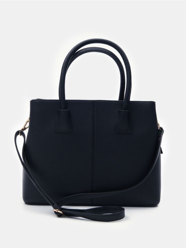 Sinsay - Geantă tote - negru