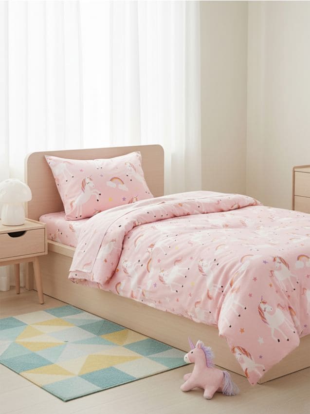 Sinsay - Posteľná bielizeň 140x200 - ružová