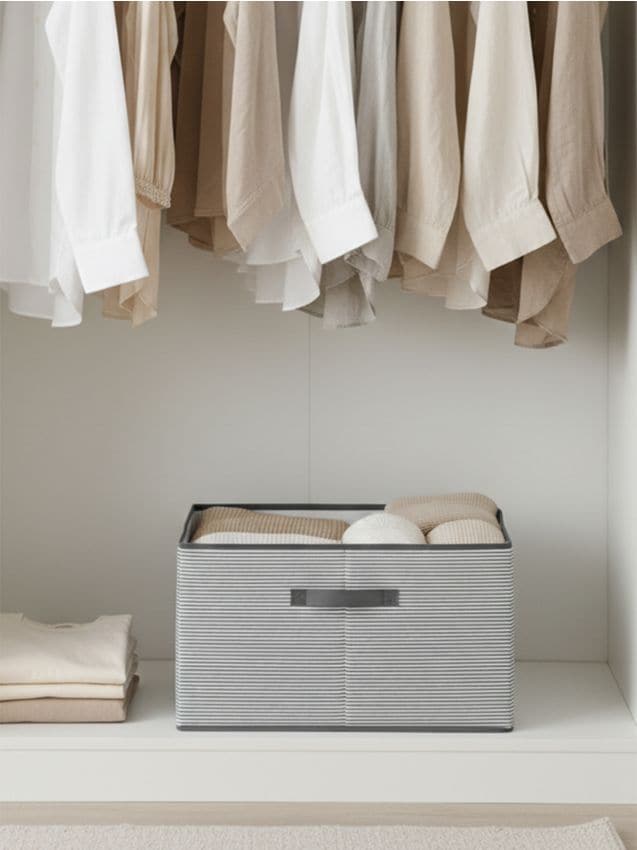 Sinsay - Cutie de depozitare cu capac și mâner - verde-pal