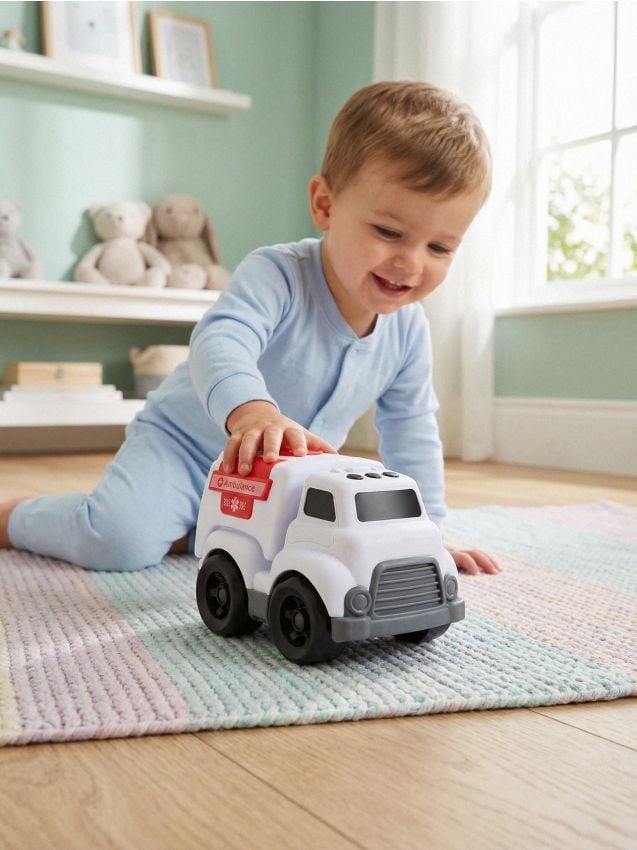 Sinsay - Jucărie - Ambulanță - alb