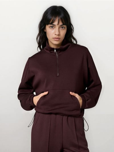 Dukserica sa primesom viskoze