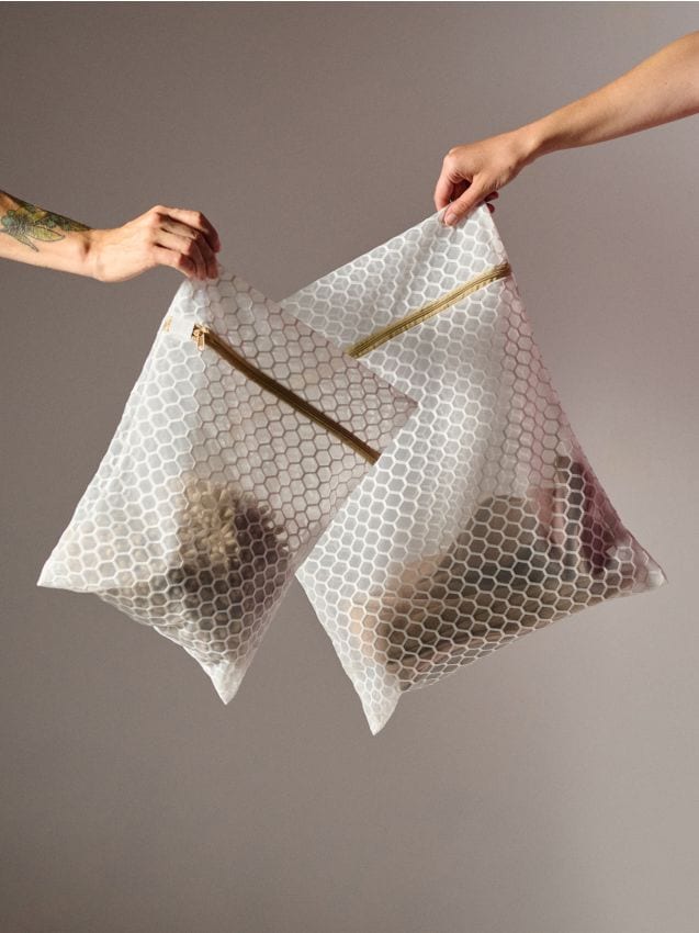 Sinsay - Pracie vaky 2 balenie - biela