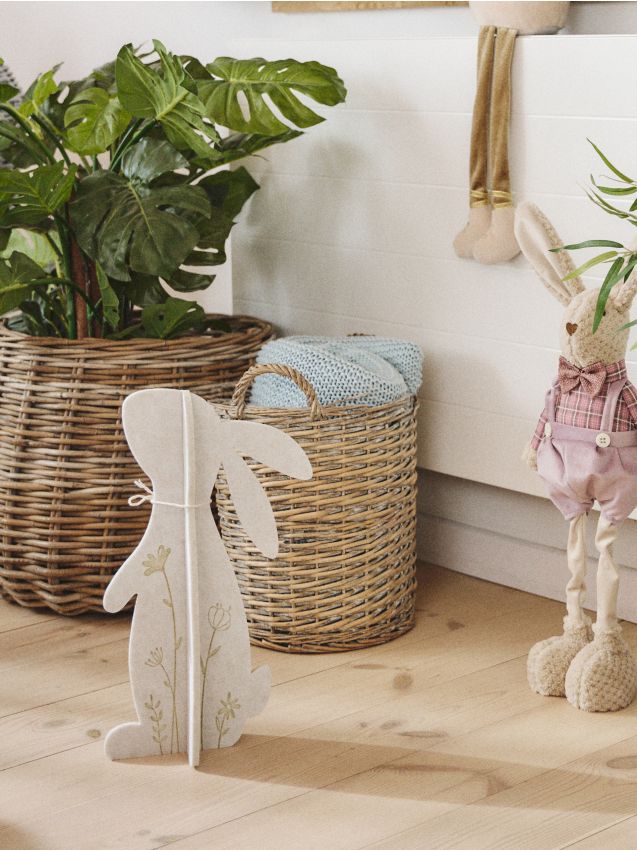 Sinsay - Decorațiune de Paște în picioare în formă de iepuraș - bej