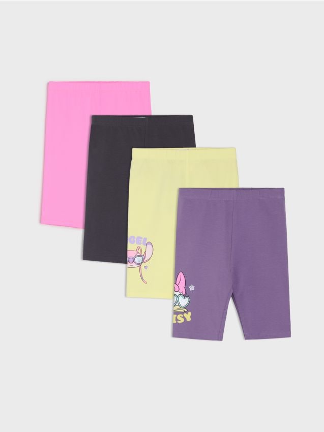 Sinsay - Pantaloni scurți de biciclist cu imprimeu 4 pack Disney - multicolor