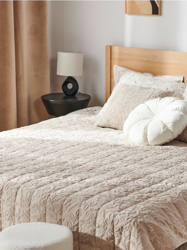 Copriletto Cotone Rosso 150 X 200 Cm MARAKA - Foto 4