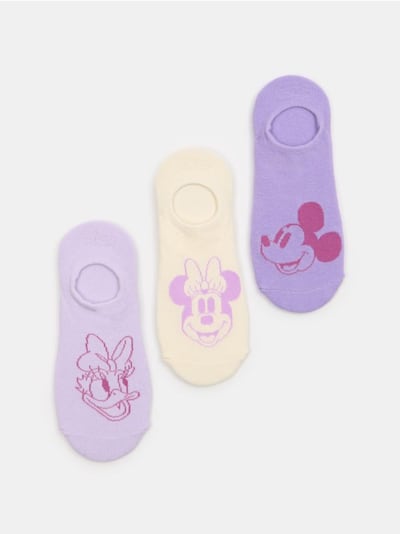 Skarpetki stopki 3 pack Minnie Mouse