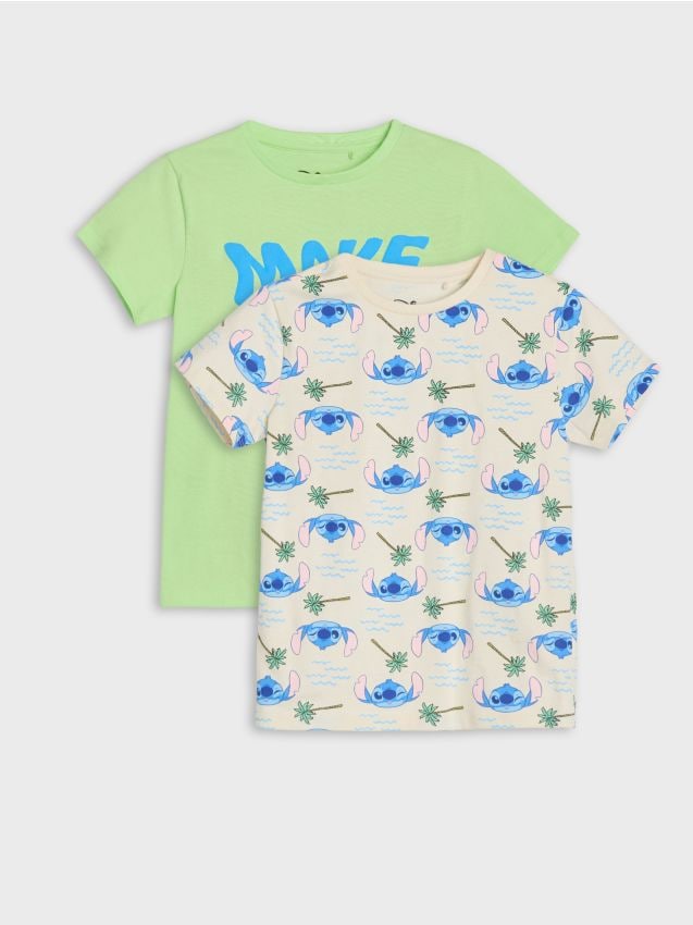 T-Shirts, 2er-Pack Stitch - SINSAY