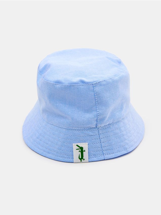 Sinsay - Pălărie de pescar din bumbac - albastru-pal