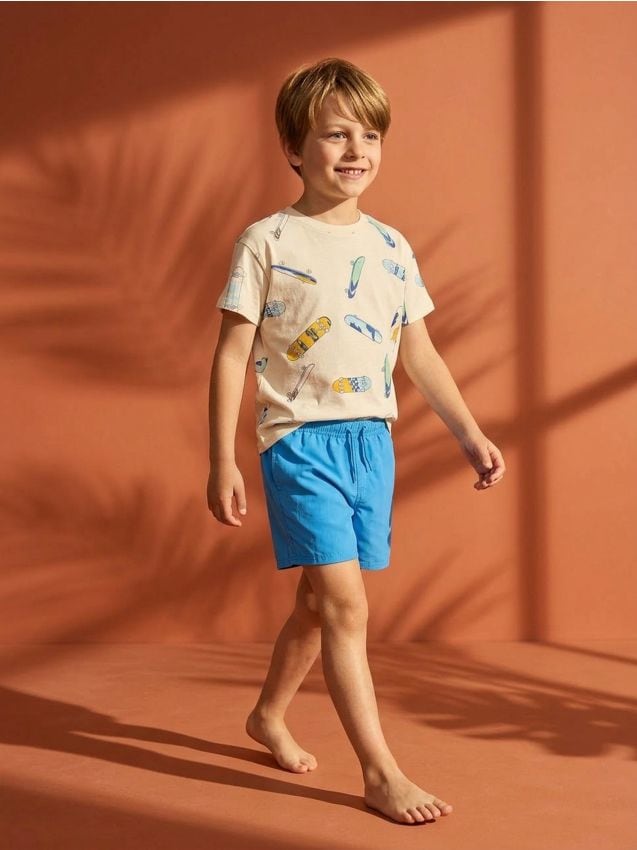 Sinsay - Șort de baie - light blue