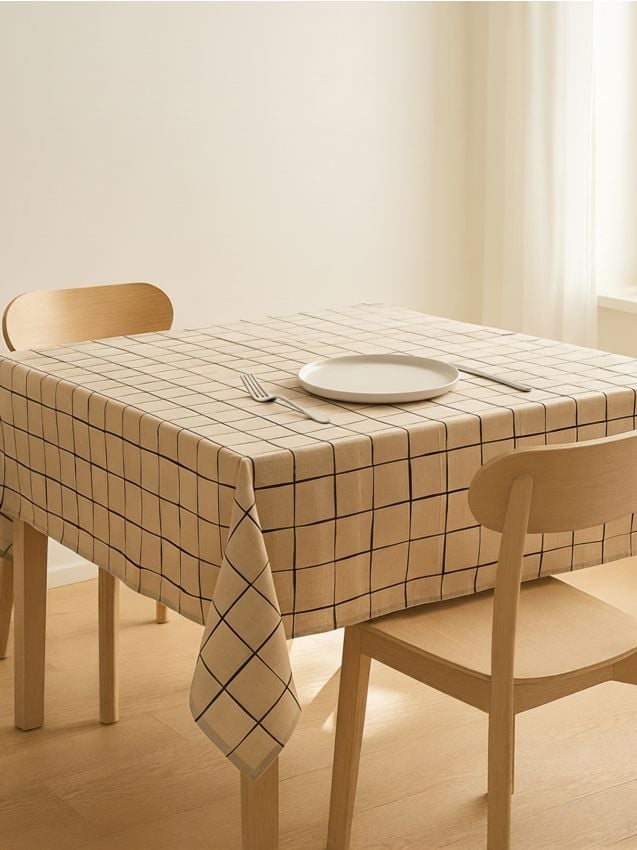 Sinsay - Károvaný obrus - čierna