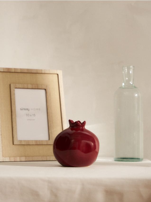 Sinsay - Decorațiune de sine stătătoare în formă de rodie - roșu