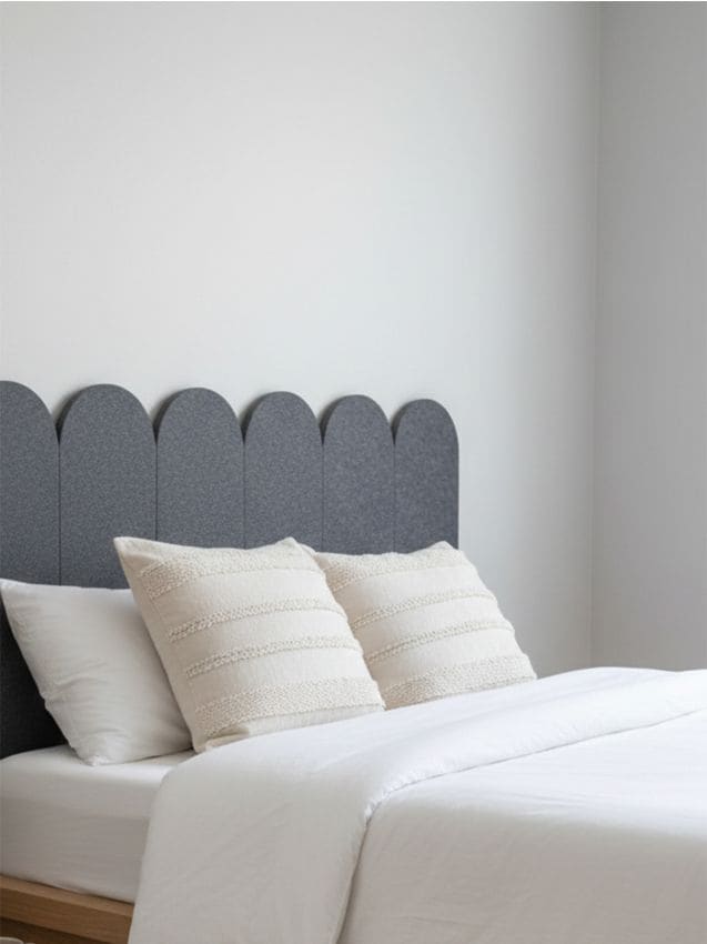 Sinsay - Panouri de perete din fetru 5 pack - gri-închis