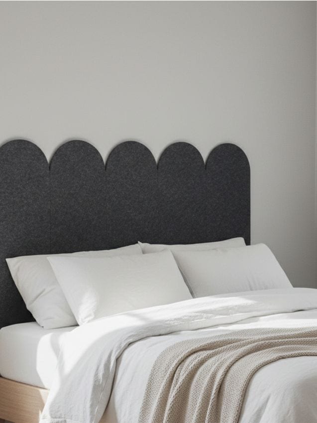 Sinsay - Panouri de perete din fetru 5 pack - negru